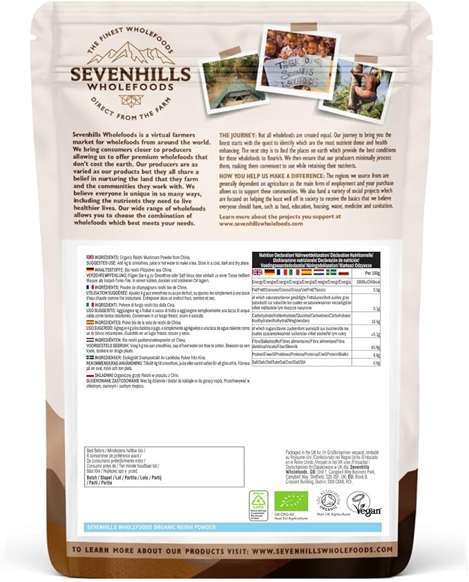 Reishi Mushroom Powder 200g