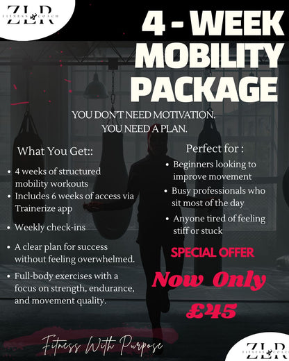 4-Week Mobility Reset Program (Trainerize Access)