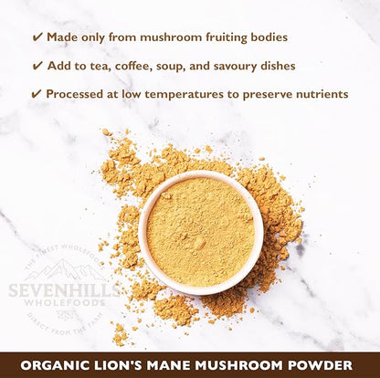 Lion's Mane Mushroom Powder 200G