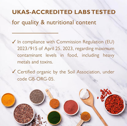 Maca Powder 500g - Sevenhills Organic Gelatinised