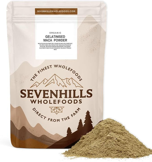 Maca Powder 500g - Sevenhills Organic Gelatinised