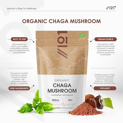 Chaga Mushroom Powder - 200g